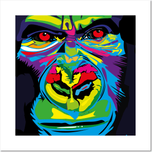 Psychedelic Ape Posters and Art